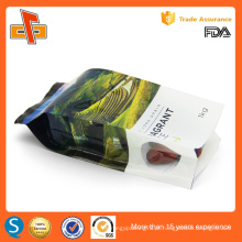 OEM folha de alumínio laminado impressão personalizado gusset lateral sacos de plástico para embalagens de arroz 250g